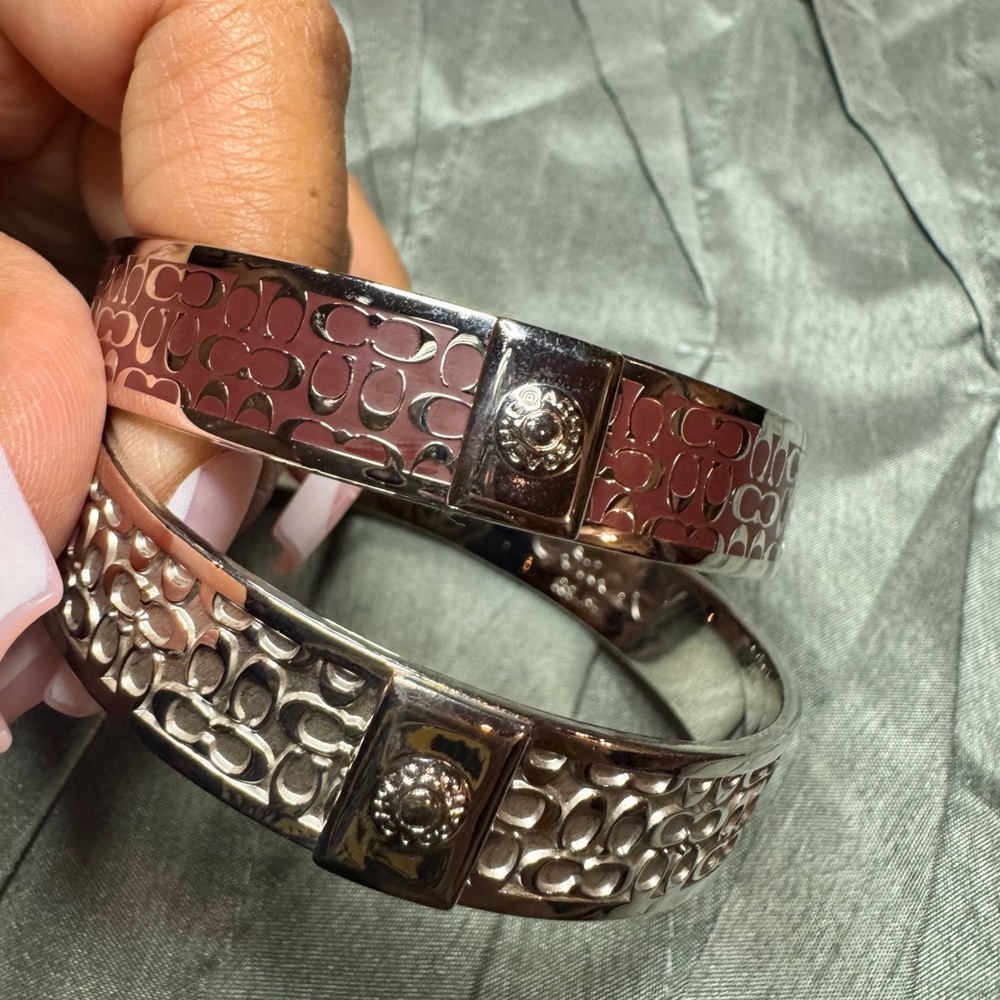 Authentic Coach Signature Bangles - Picture 7 of 9
